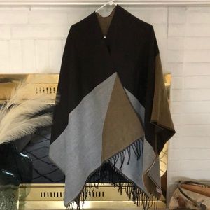 Reversible poncho